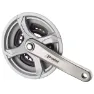 Prowheel Tretlager - Vierkantachse 7/8 Gänge TA-CQ01 Unisex, schwarz, 170mm / 24/34-42t
