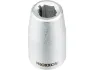 Proxxon Adapter Innenvierkant auf Innensechskant, Silber, 1/4"