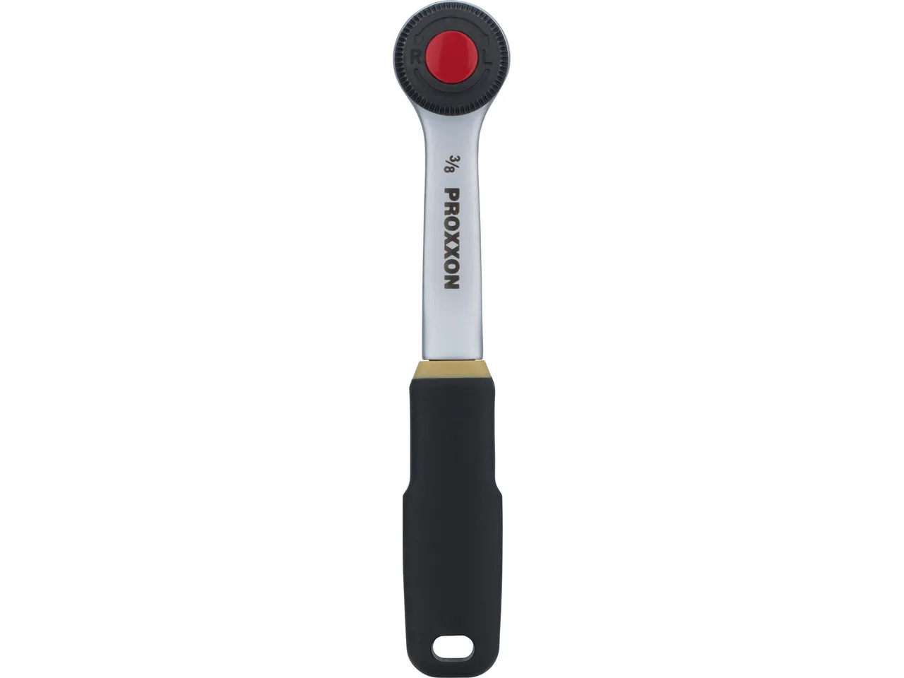 Proxxon Standardratsche, Schwarz-silber-gelb, 3/8" Proxxon Standardratsche, Schwarz-silber-gelb, 3/8"