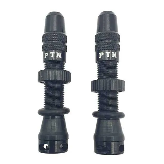 PTN Pepi´s Schrader Tubeless Ventile 2 Einheiten, Black, 40mm PTN Pepi´s Schrader Tubeless Ventile 2 Einheiten, Black, 40mm