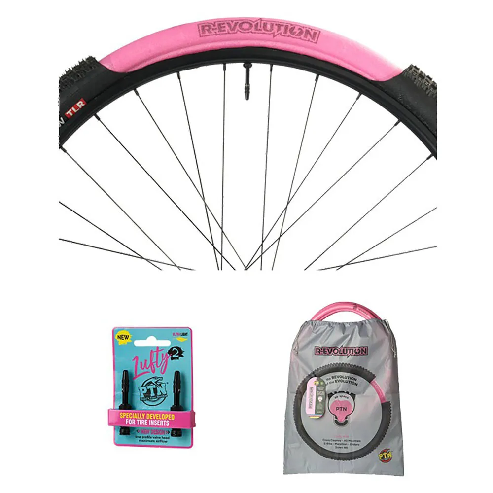 PTN R-evolution Presta 47mm Pannensicherer Schaum 2 Einheiten, Pink, 29-27.5", 55+ PTN R-evolution Presta 47mm Pannensicherer Schaum 2 Einheiten, Pink, 29-27.5", 55+