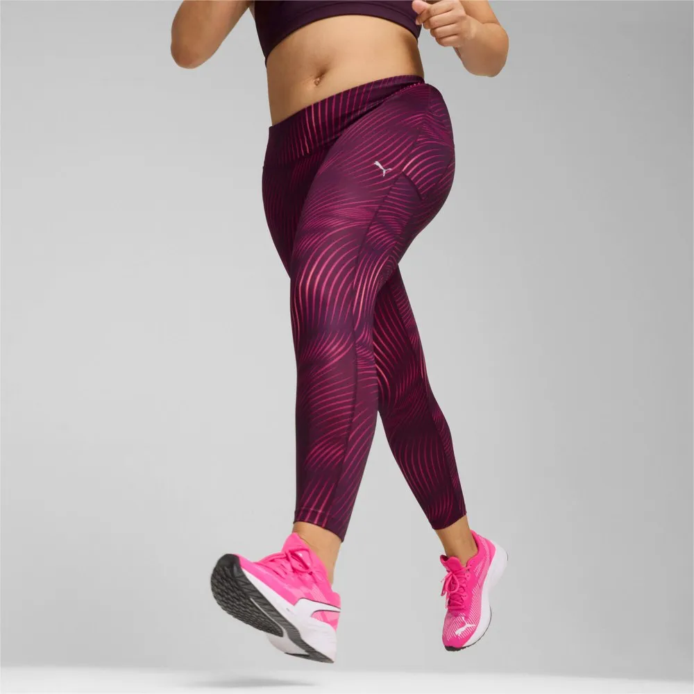 Puma 525175 Favorites Velocity Leggings female, Midnight plum