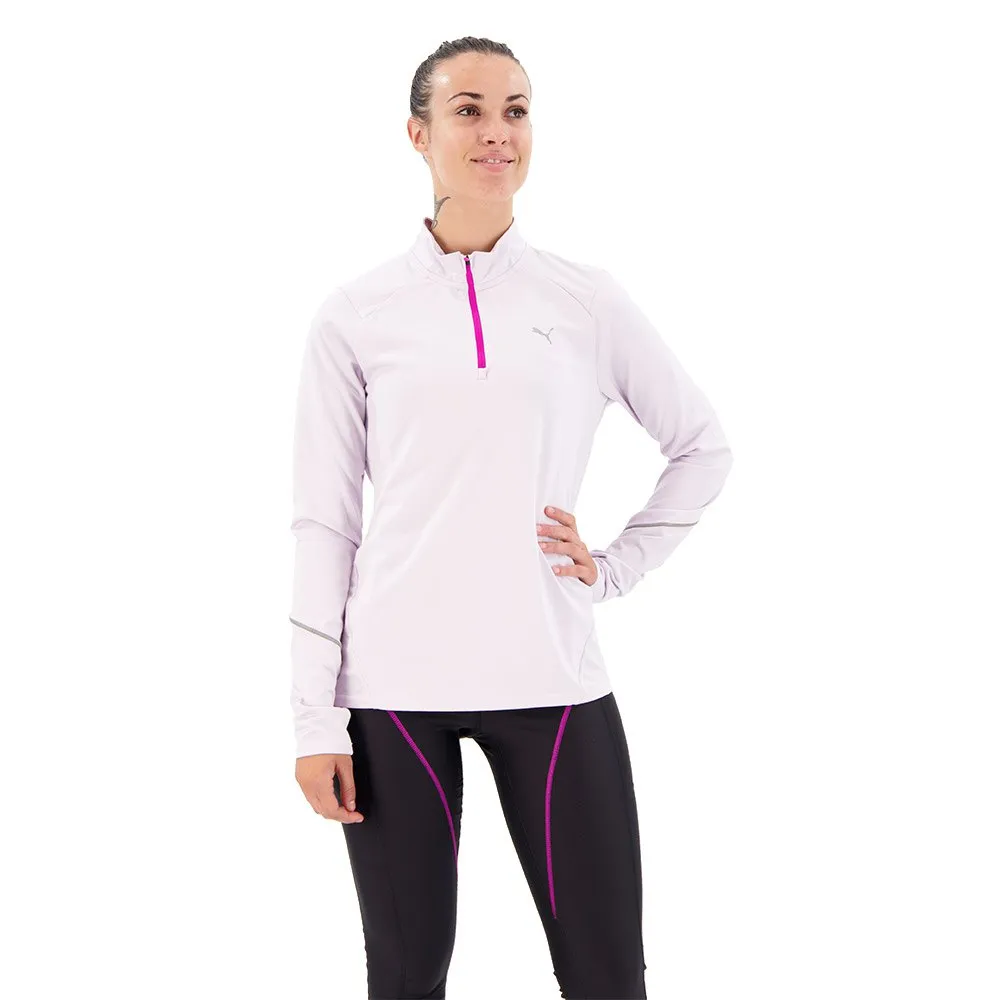 Puma 5k Knit Halbreißverschluss-sweatshirt female