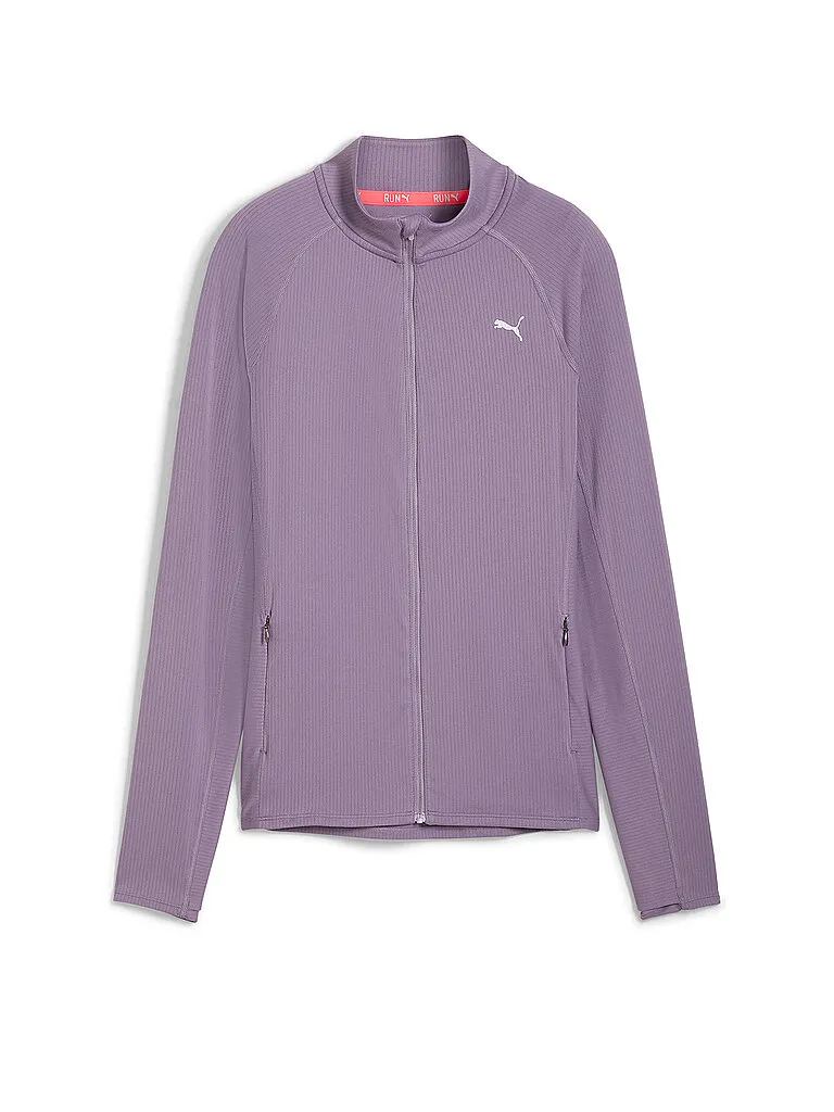 Puma Damen Fitnessjacke Run for her Ribbed
