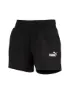 Puma Damen Short ESS Sweat, Schwarz
