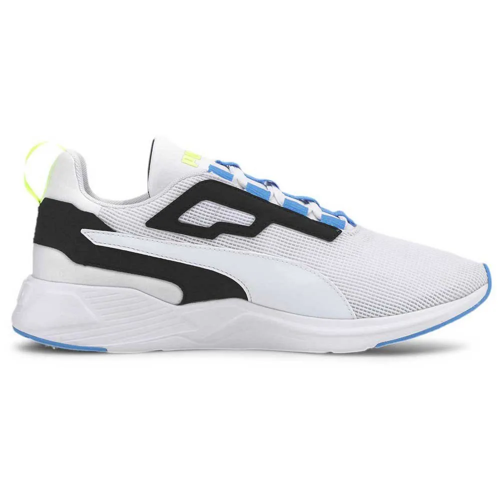 Puma Disperse Xt Laufschuhe male, Puma white / nrgy blue / fizzy yellow