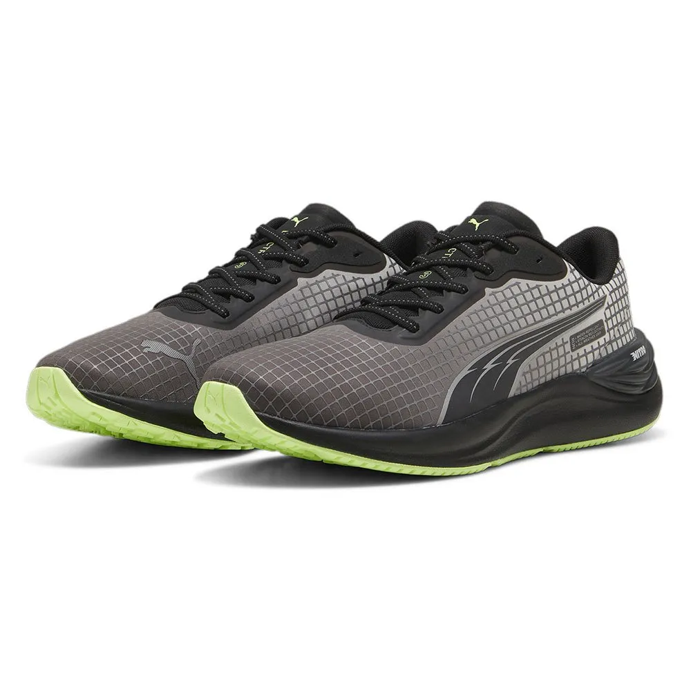 Puma Electrify Nitro 3 Wtr Fv Laufschuhe male, Black / glacial gray / fizzy apple