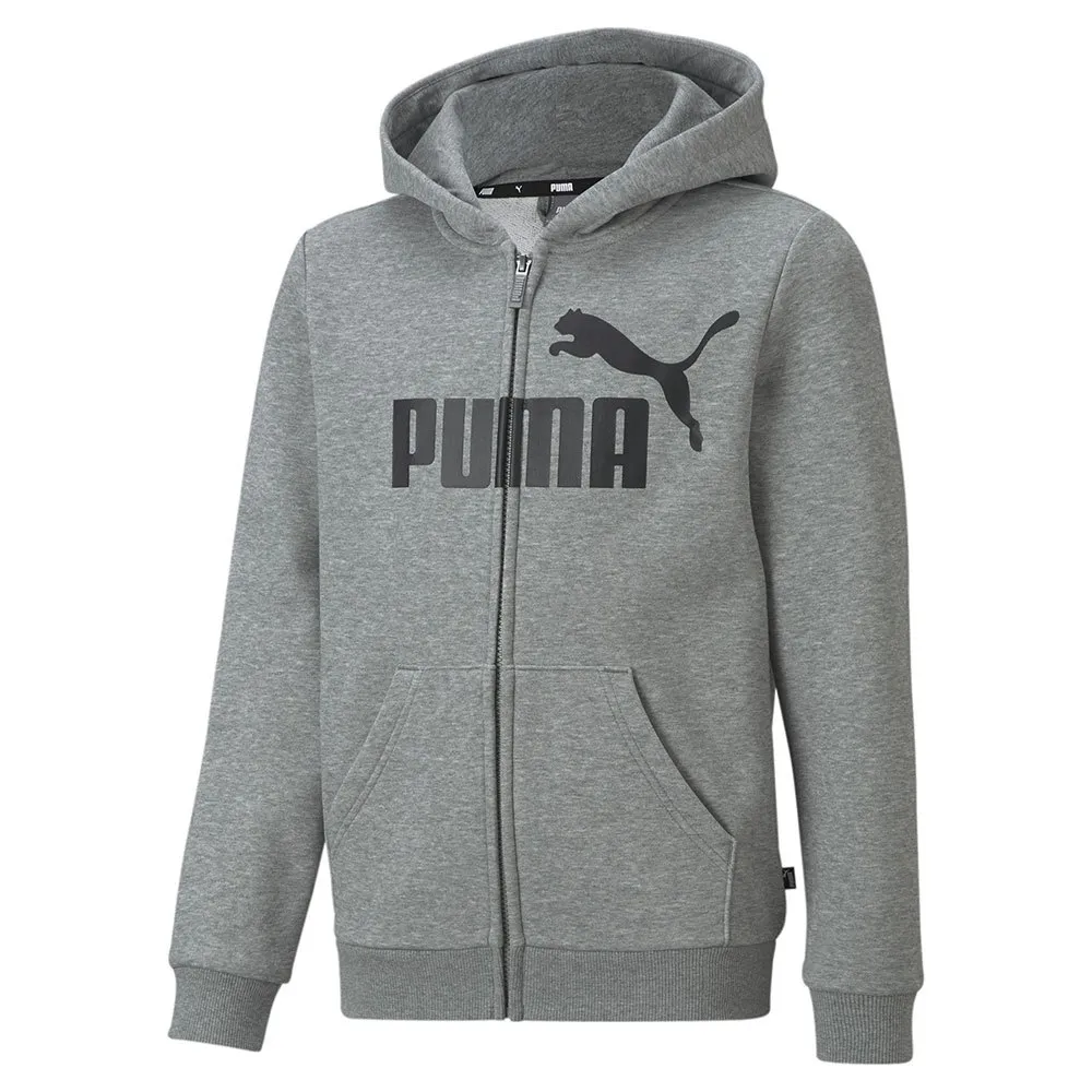Puma Ess Big Logo Reißverschlusspullover male Puma Ess Big Logo Reißverschlusspullover male