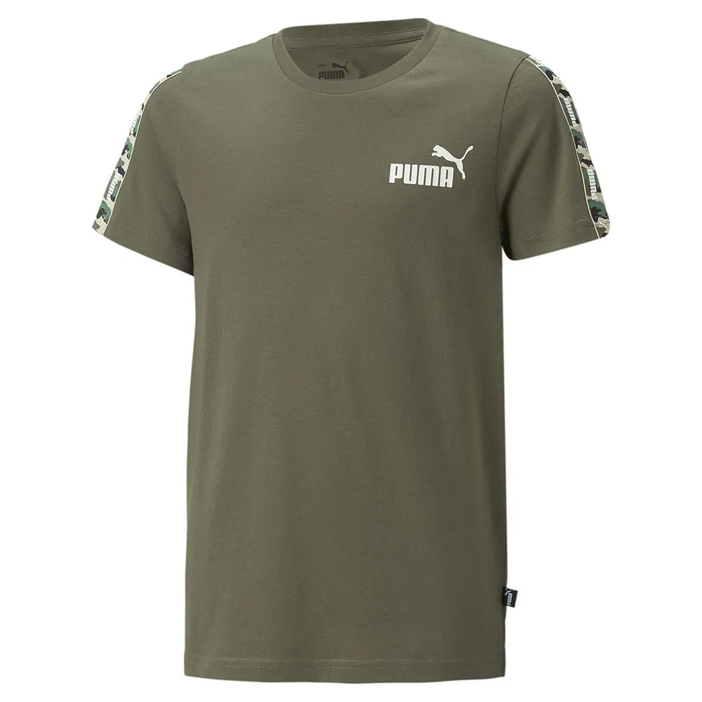 Puma Ess Tape Camo Kurzarm-t-shirt male, Green moss Puma Ess Tape Camo Kurzarm-t-shirt male, Green moss