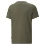 Puma Ess Tape Camo Kurzarm-t-shirt male, Green moss