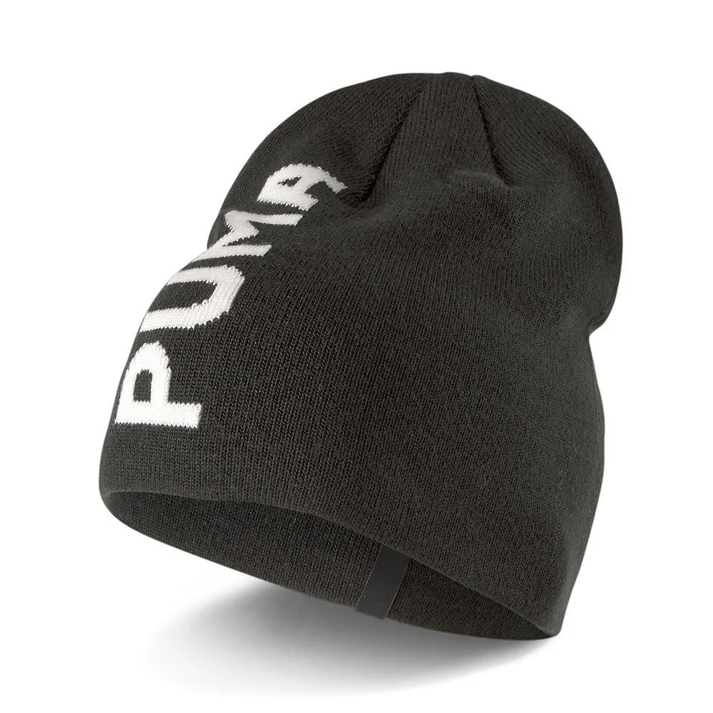Puma Essential Classic Cuffless Mütze male, Puma black / puma white