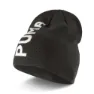 Puma Essential Classic Cuffless Mütze male, Puma black / puma white