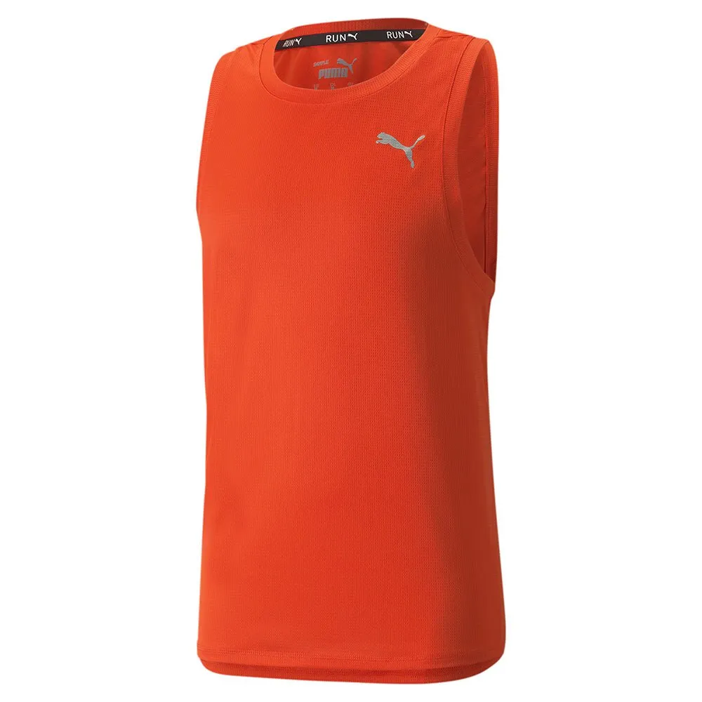 Puma Favorite ärmelloses T-shirt male, Cherry tomato
