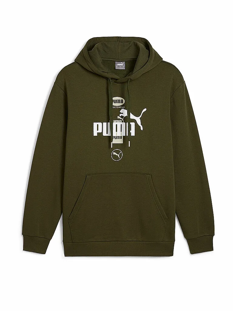Puma Herren Hoodie Power Graphic Logo