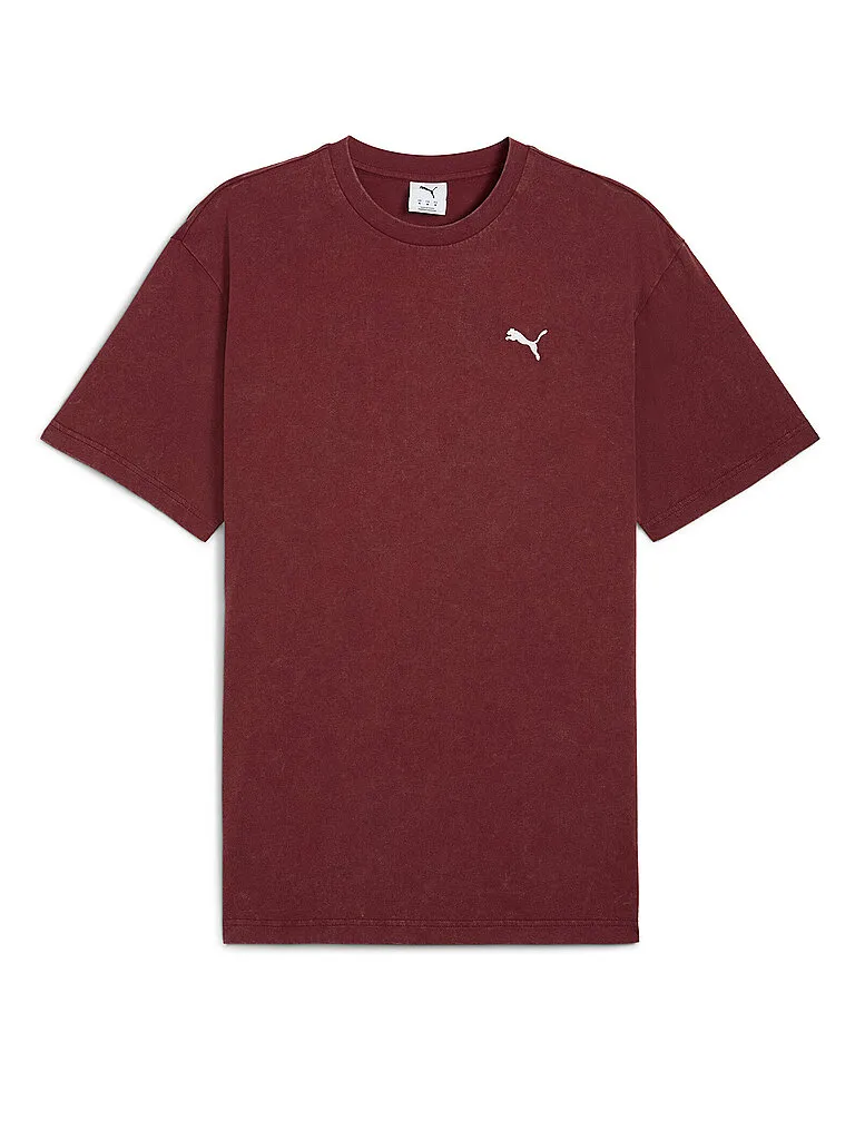 Puma Herren T-Shirt ESS ELEVATED Relaxed Wash Puma Herren T-Shirt ESS ELEVATED Relaxed Wash