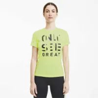 Puma Performance Slogan Kurzarm-t-shirt female