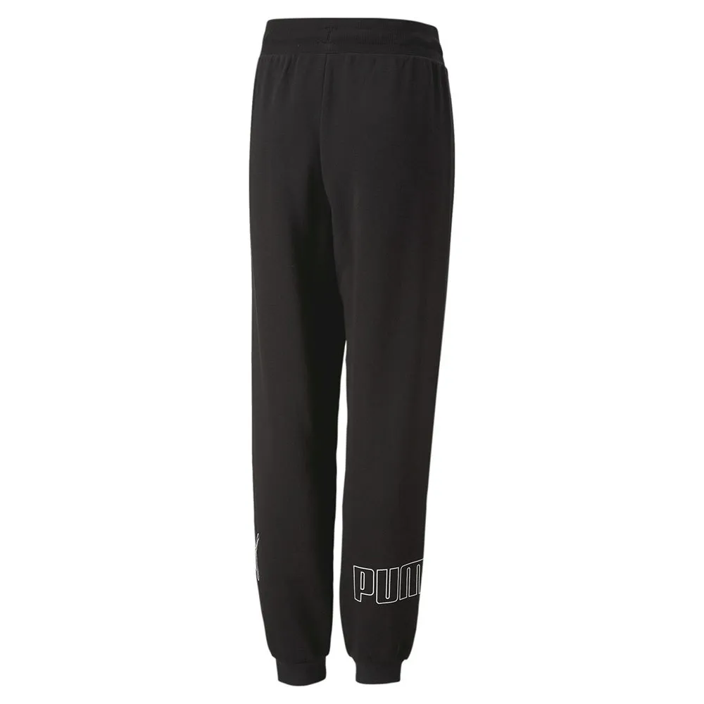 Puma Power Colorblock Hosen male, Puma black