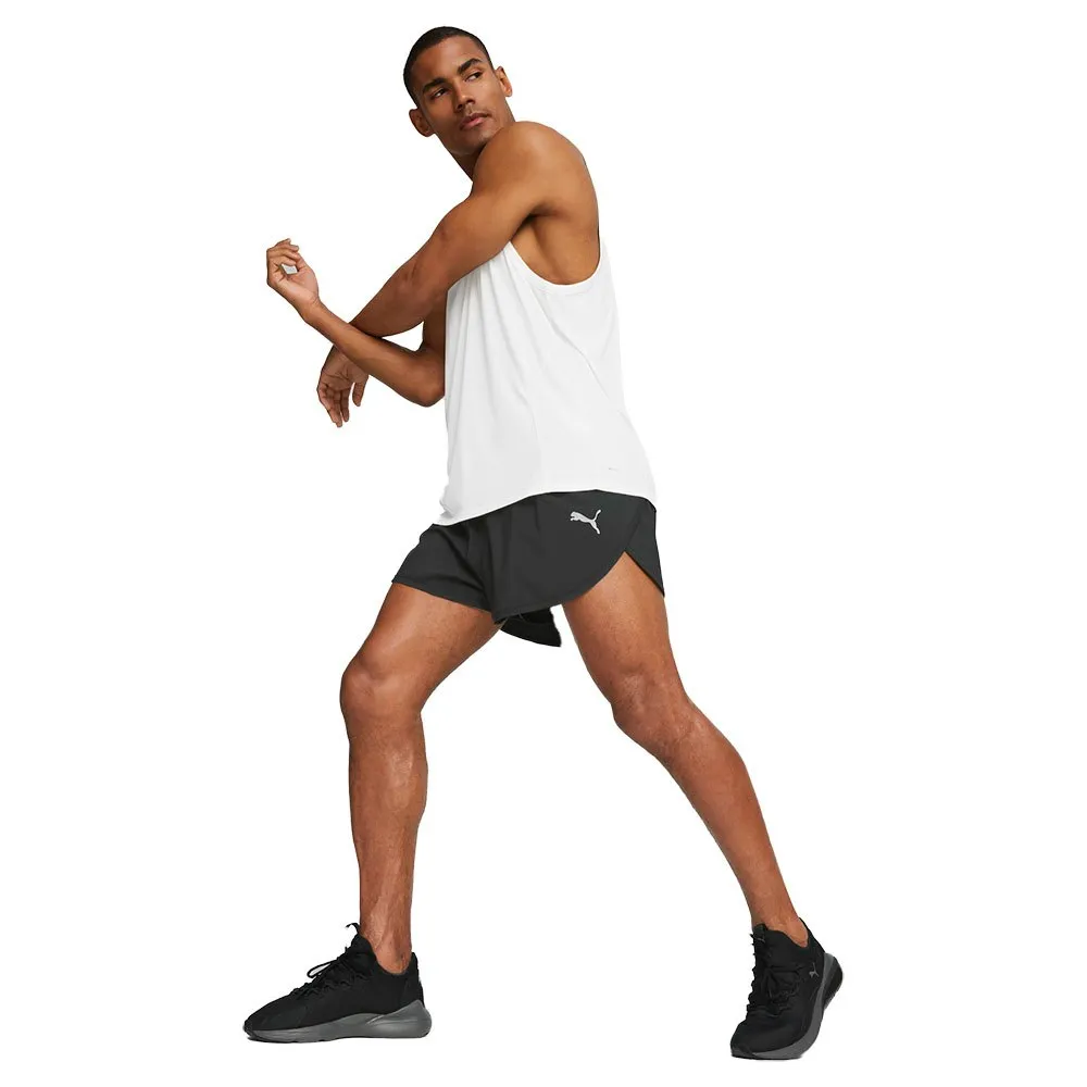 Puma Run Favorite Split Kurze Hose male, Puma black Puma Run Favorite Split Kurze Hose male, Puma black