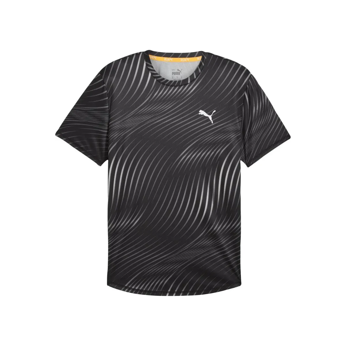 Puma Run Favorite T-Shirt, Schwarz weiß Puma Run Favorite T-Shirt, Schwarz weiß