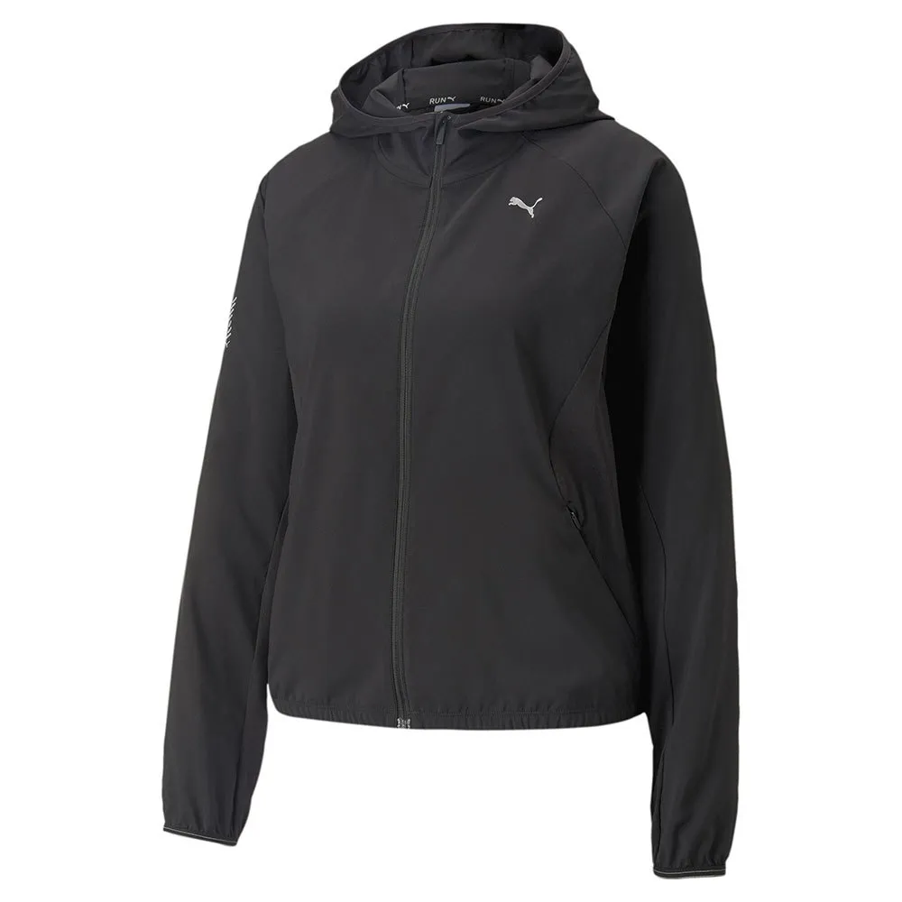 Puma Run Lightweight Sweatshirt female, Puma black Puma Run Lightweight Sweatshirt female, Puma black
