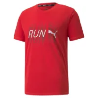 Puma Run Logo Kurzarm-t-shirt male Puma Run Logo Kurzarm-t-shirt male