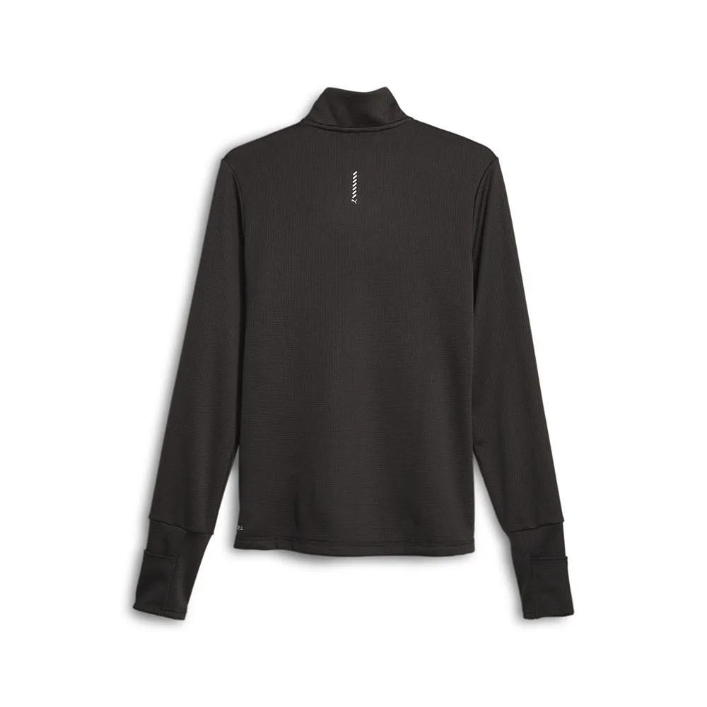 Puma Run Micro Fleece Mit Halbem Reißverschluss female Puma Run Micro Fleece Mit Halbem Reißverschluss female