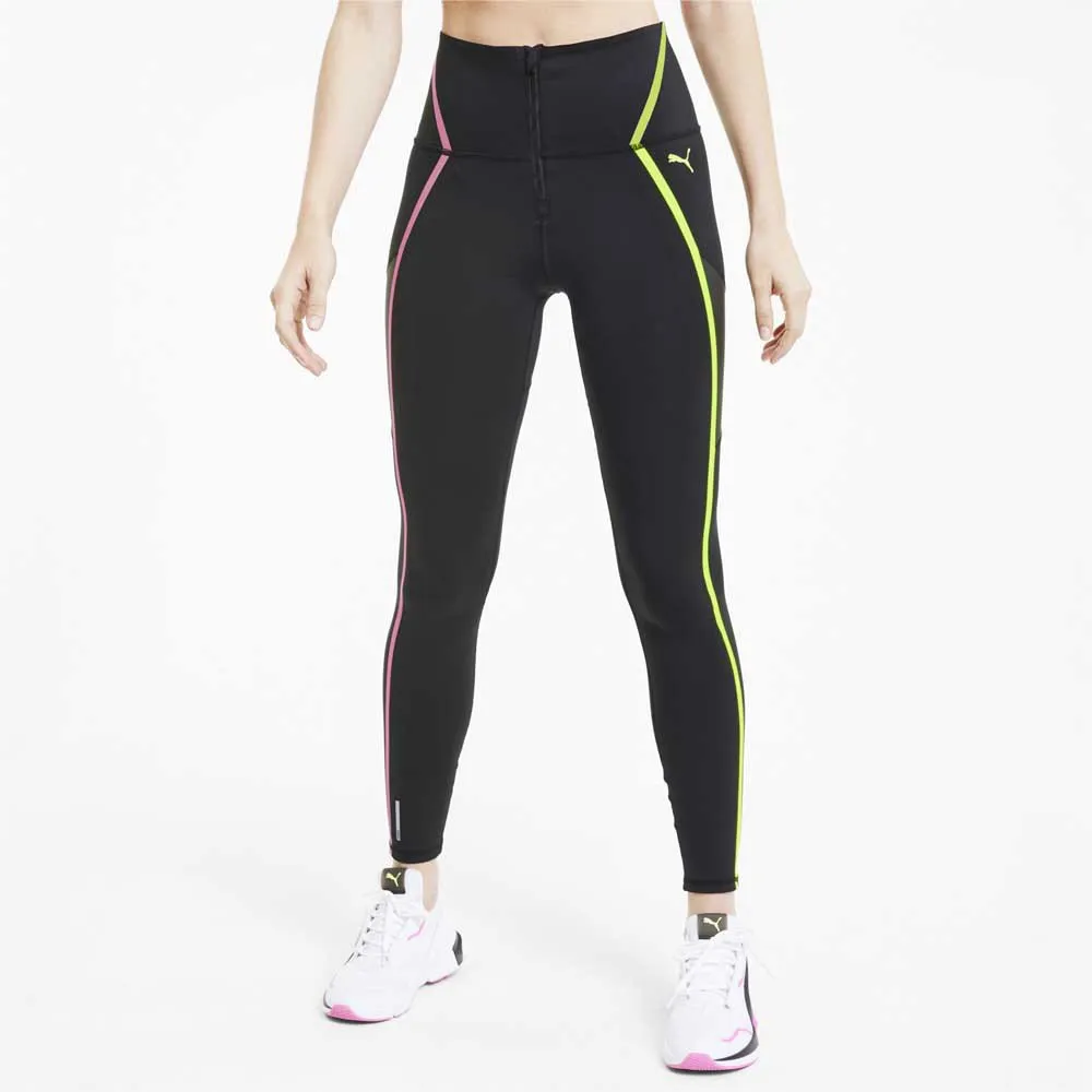 Puma Train Bonded Zip High Rise Leggings female