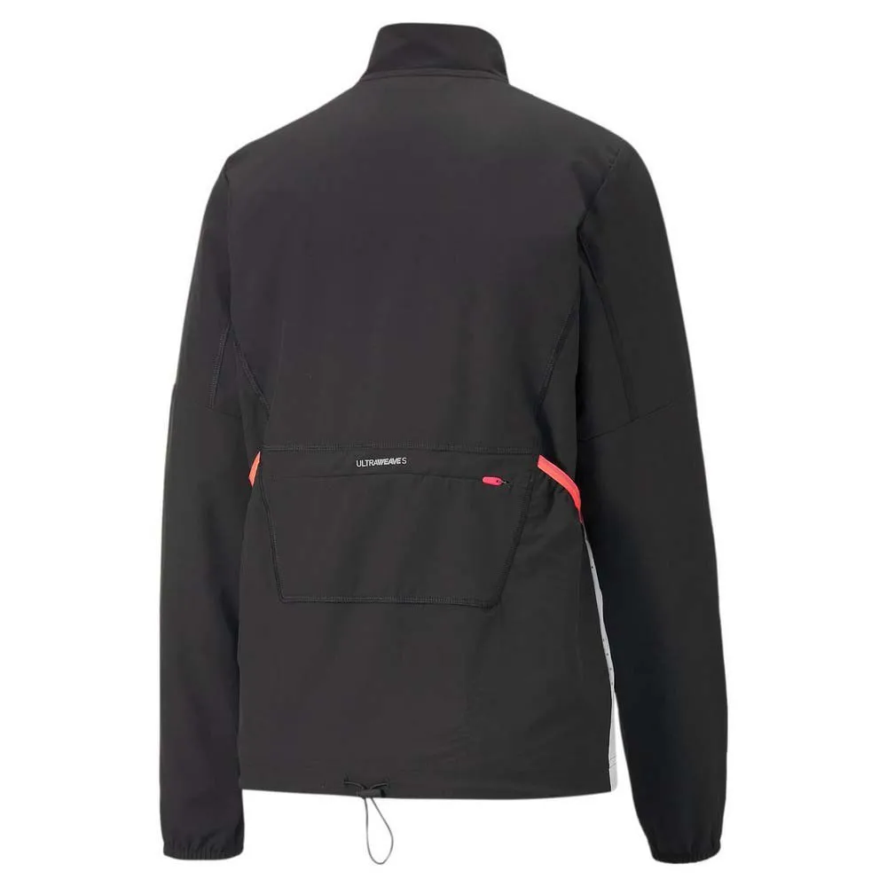 Puma Ultraweave S Woven Jacke female, Puma black / puma white