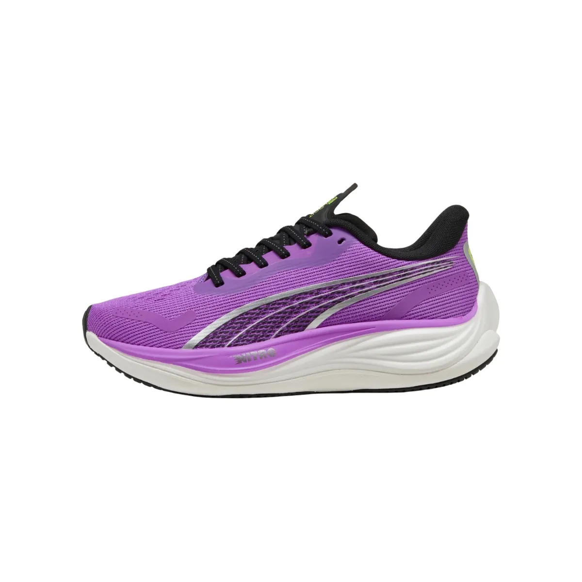 Puma Velocity Nitro 3 Damen SS25, Lila weiß Puma Velocity Nitro 3 Damen SS25, Lila weiß