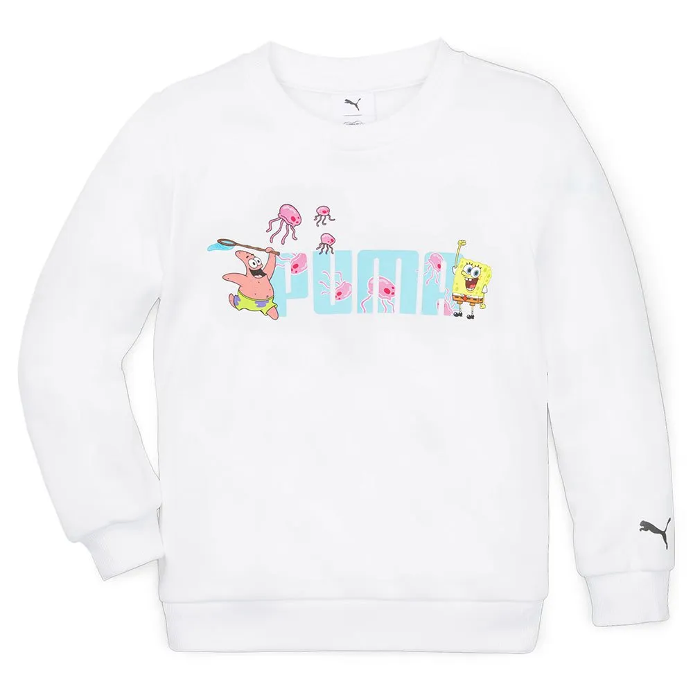 Puma X Spongebob Crew Sweatshirt male Puma X Spongebob Crew Sweatshirt male
