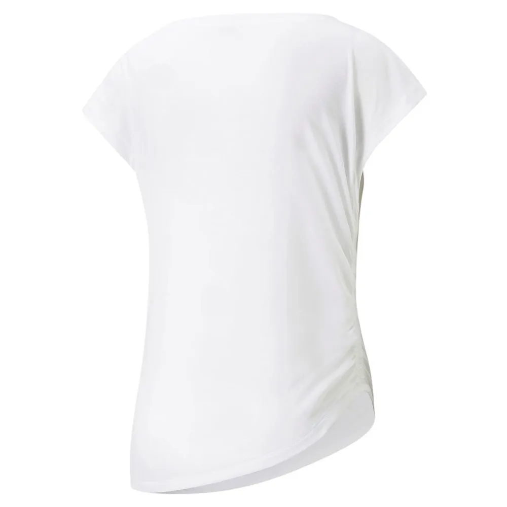 Puma Yoga Studio Foundation Kurzarm-t-shirt female, Puma white