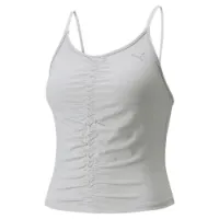 Puma Yoga Studio Foundation Ruched ärmelloses T-shirt female