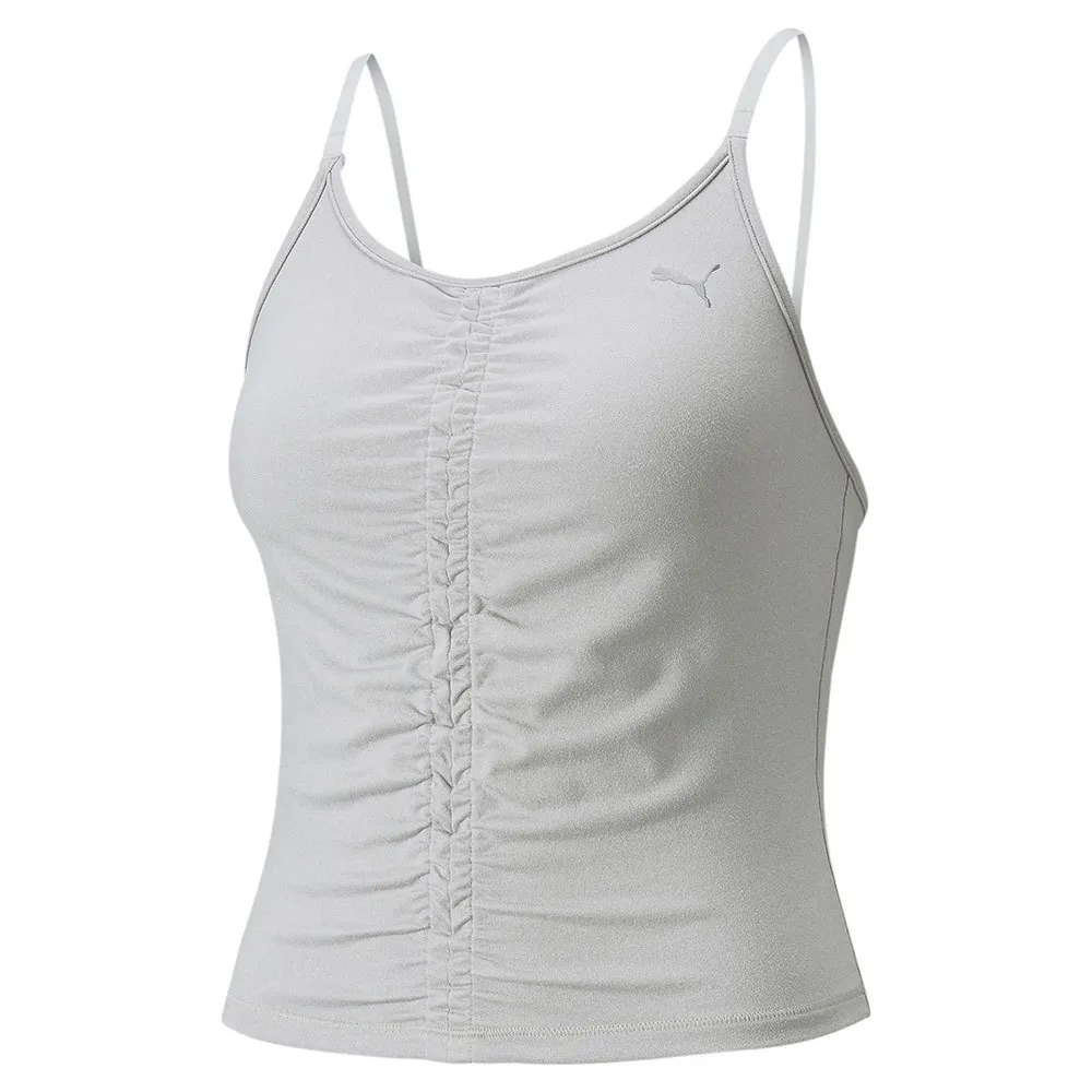 Puma Yoga Studio Foundation Ruched ärmelloses T-shirt female