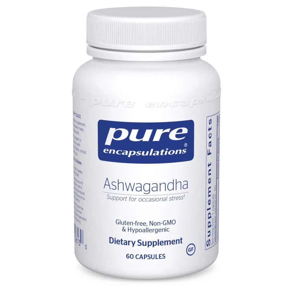 Pure Encapsulations Ashwagandha Kapseln 60 Einheiten, One size
