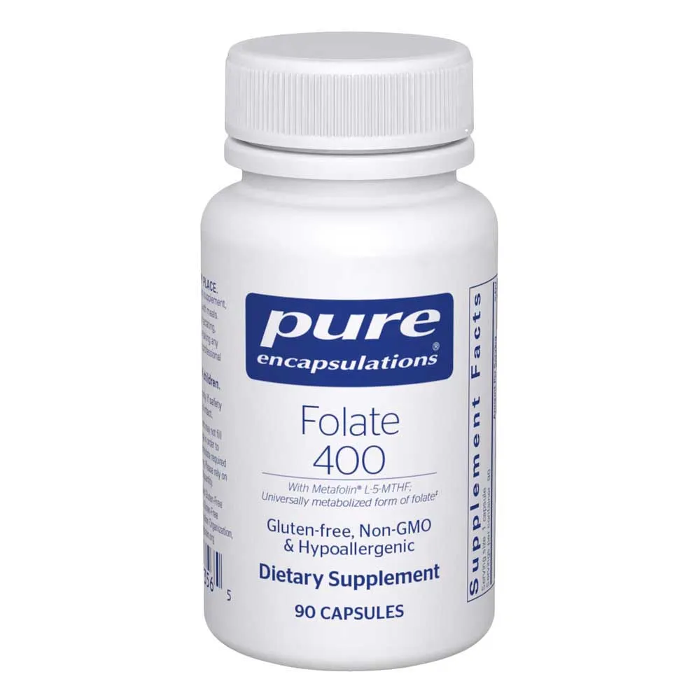 Pure Encapsulations Folate 400 Kapseln Für Frauen 90 Einheiten, One size Pure Encapsulations Folate 400 Kapseln Für Frauen 90 Einheiten, One size