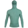 Q36.5 5 Langarm-baselayer, Green olive
