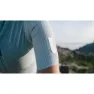 Q36.5 L1 Pinstripe Pro Kurzarm-radtrikot Refurbished, Acquamarina blue
