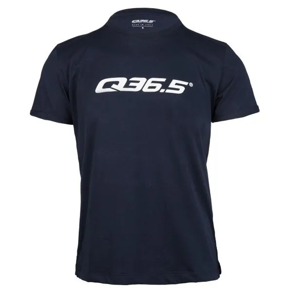 Q36.5 Navy Kurzarm-t-shirt Q36.5 Navy Kurzarm-t-shirt