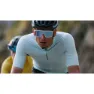 Q36.5 Pinstripe Pro Kurzarm-radtrikot, Acquamarina blue, M