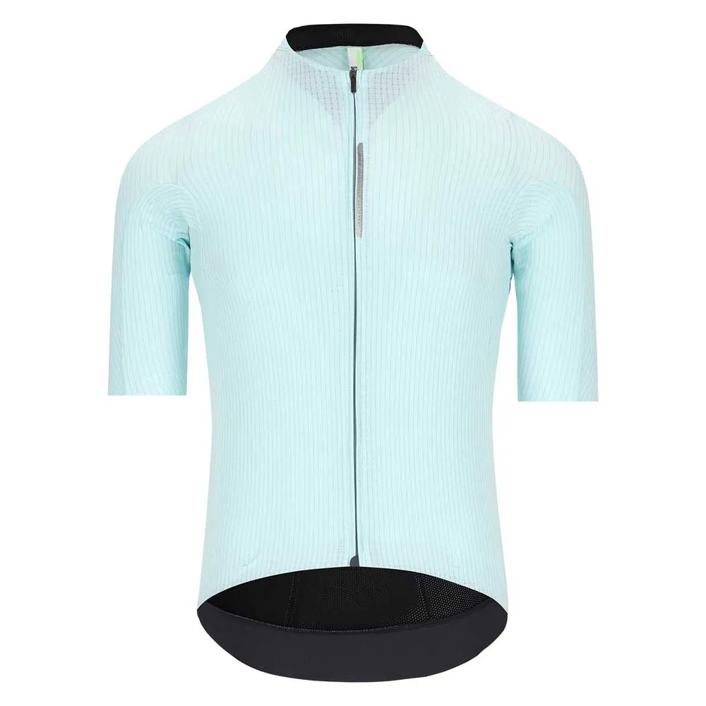 Q36.5 Pinstripe Pro Kurzarm-radtrikot, Acquamarina blue, M