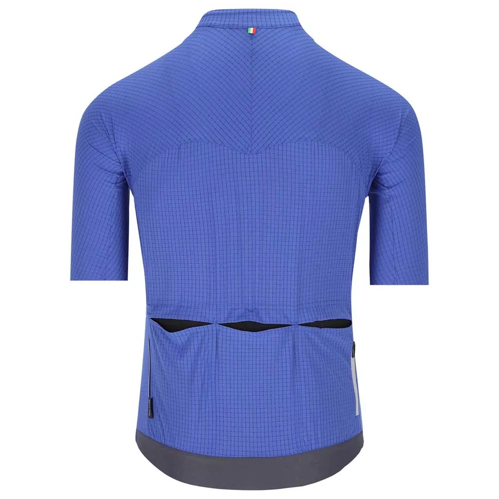 Q36.5 Pinstripe Pro Nibali Kurzarm-radtrikot, Ocean blue Q36.5 Pinstripe Pro Nibali Kurzarm-radtrikot, Ocean blue