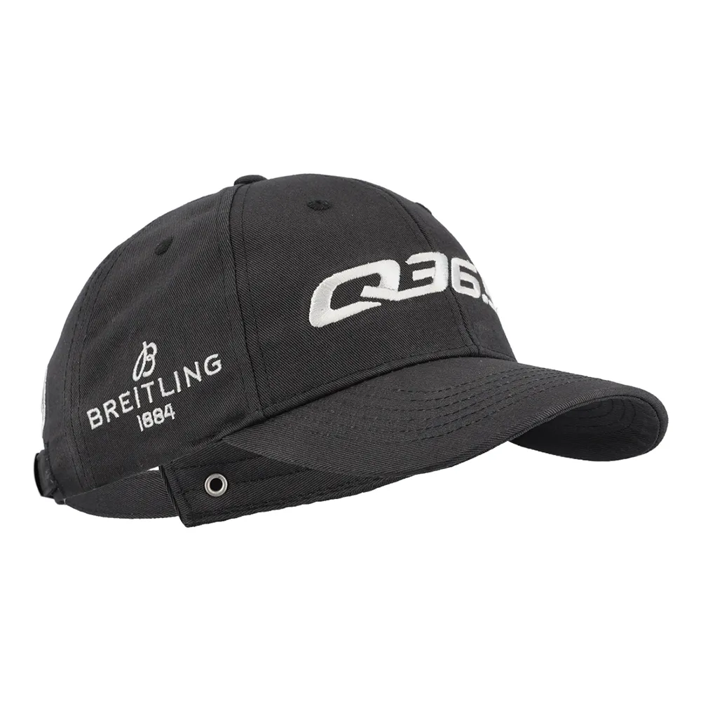 Q36.5 Pro Cycling Team Baseball Kappe, Black