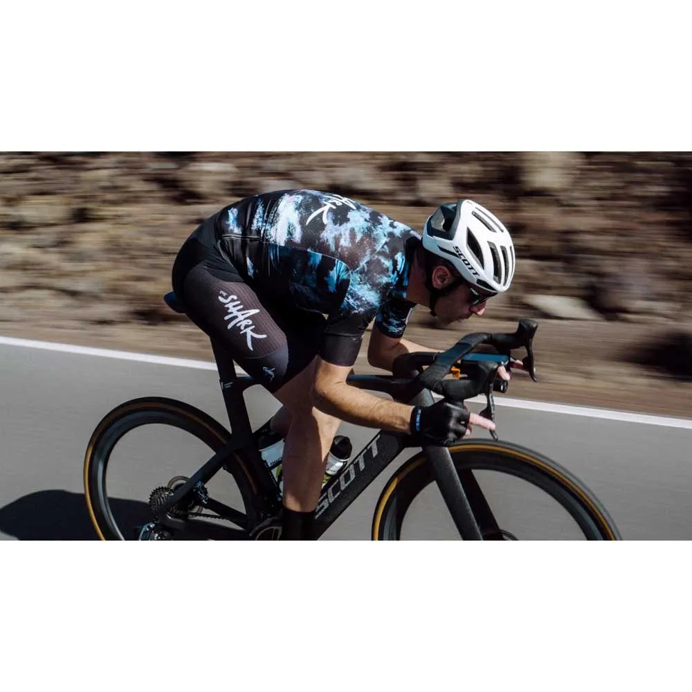 Q36.5 R2 Nibali Ocean Kurzarm-radtrikot