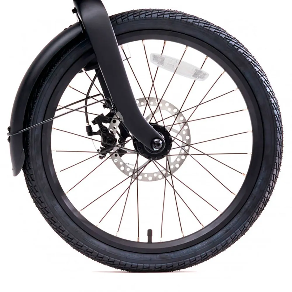 Qicycle C2 Faltbares Elektrofahrrad, Black, One Size, 250Wh