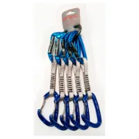 Qi'roc Elektra Mix Recto+curvo Clip+exprés Dyneema 12x120 Mm+mini Karabinerhaken 5 Einheiten Qi'roc Elektra Mix Recto+curvo Clip+exprés Dyneema 12x120 Mm+mini Karabinerhaken 5 Einheiten