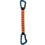 Qi'roc Elektra Poliamida Set Recto+curvo+poliamida 16/25x250 Mm Karabinerhaken, Blue / grey, One Size