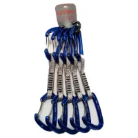 Qi'roc Elektra Recto Clip+curvo Clip+exprés Dyneema 12x120 Mm+mini Karabinerhaken 5 Einheiten Qi'roc Elektra Recto Clip+curvo Clip+exprés Dyneema 12x120 Mm+mini Karabinerhaken 5 Einheiten