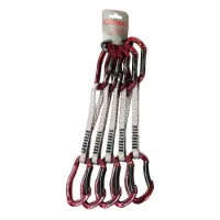 Qi'roc Urano Straight/curve+express Dyneema 12x170 Mm+mini Karabinerhaken 5 Einheiten Qi'roc Urano Straight/curve+express Dyneema 12x170 Mm+mini Karabinerhaken 5 Einheiten