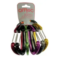 Qi'roc Wifi Recto Clip Karabinerhaken 6 Einheiten Qi'roc Wifi Recto Clip Karabinerhaken 6 Einheiten