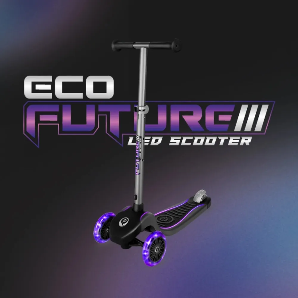 Qplay Eco Future Tretroller, Green, One Size